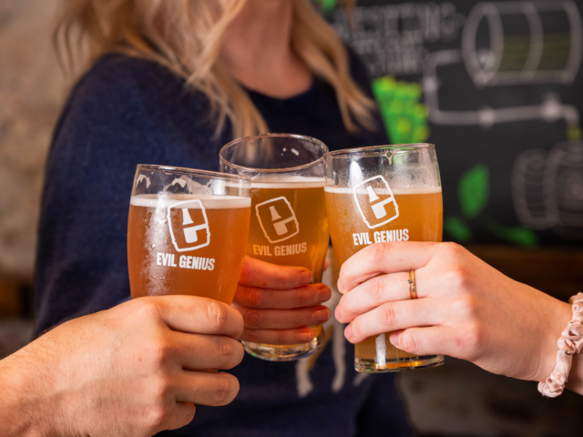The Best Brewery For Dry January is at Evil Genius!